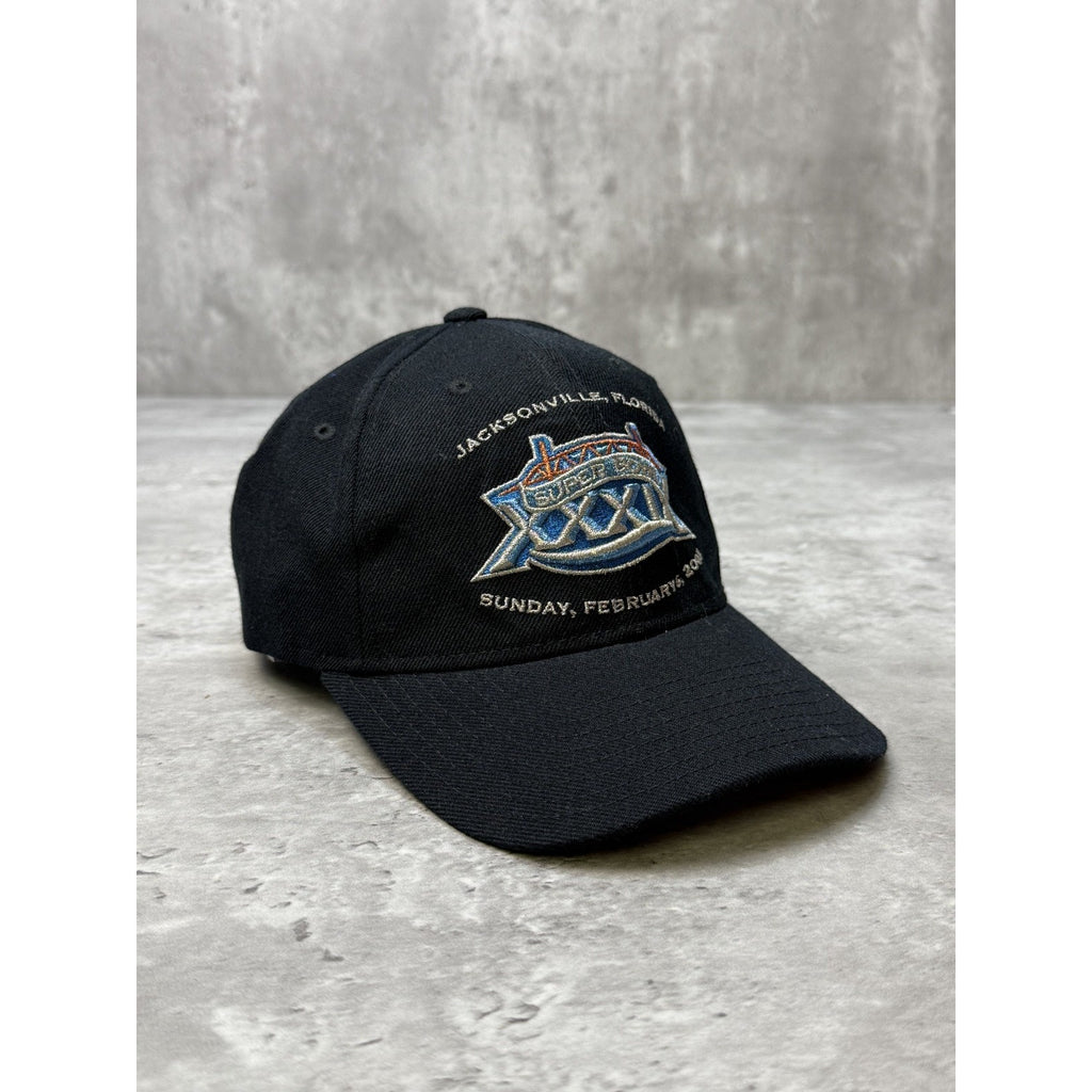 Vintage 2005 Superbowl XXXIX NFL Embroidered Logo Reebok Strapback Hat OSFA