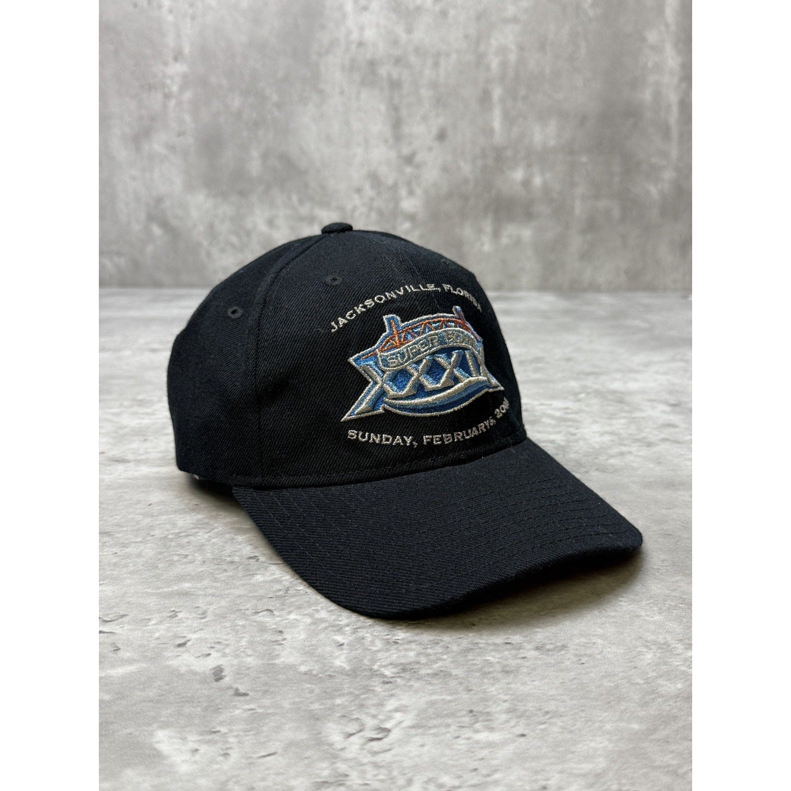 Vintage 2005 Superbowl XXXIX NFL Embroidered Logo Reebok Strapback Hat OSFA