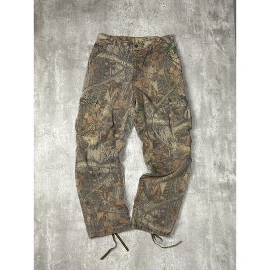 Vintage 90s Spartan Advantage Timber Tree Camo Hunting Cargo Pants Size Medium