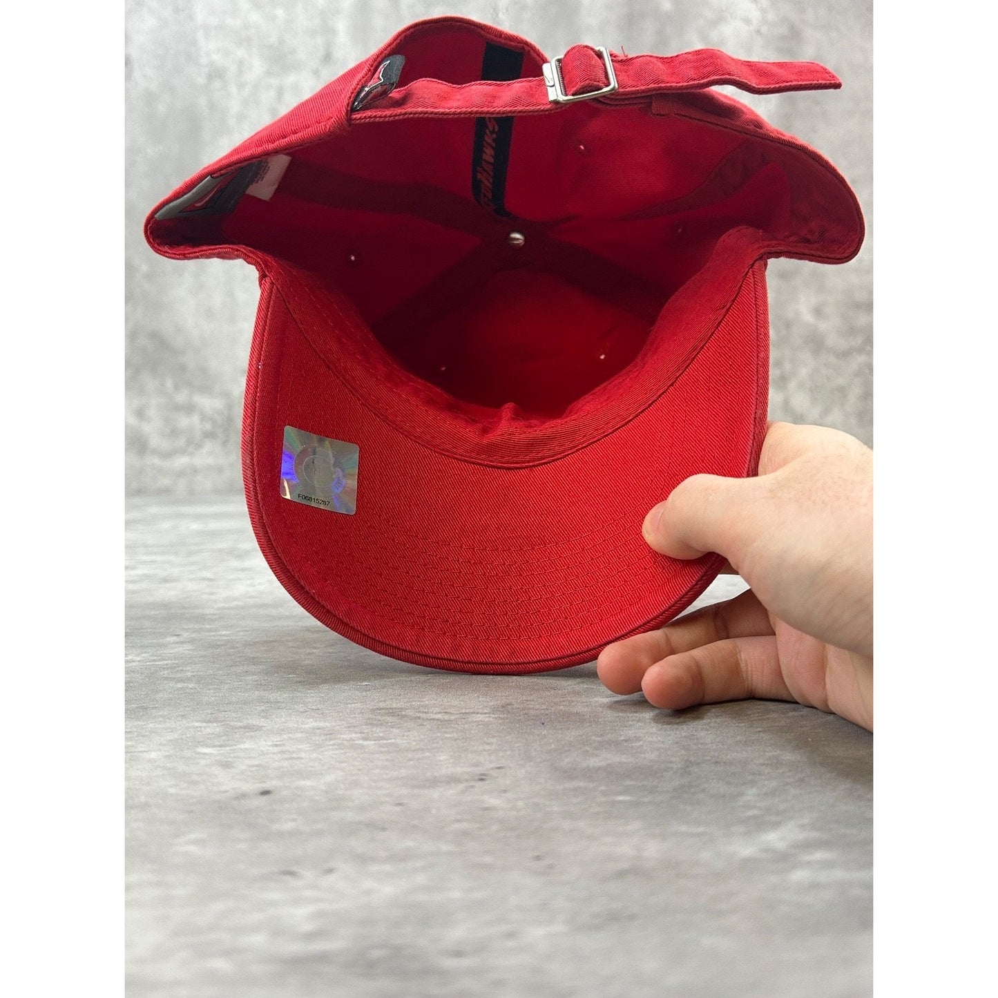 Vintage Miami Ohio NCAA Nike Embroidered Swoosh Spellout Strapback Hat OSFA