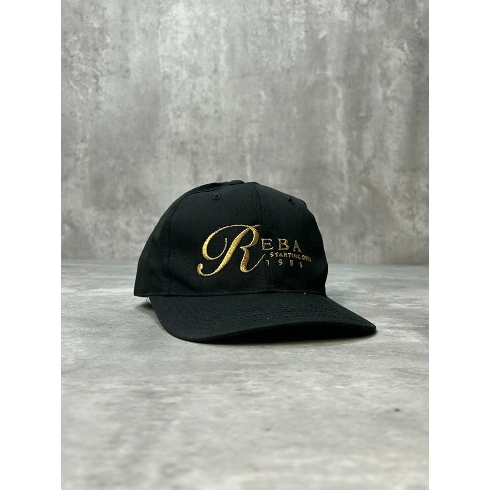 Vintage 1996 Reba Starting Offer Country Music Tour Spellout Snapback Hat OSFA