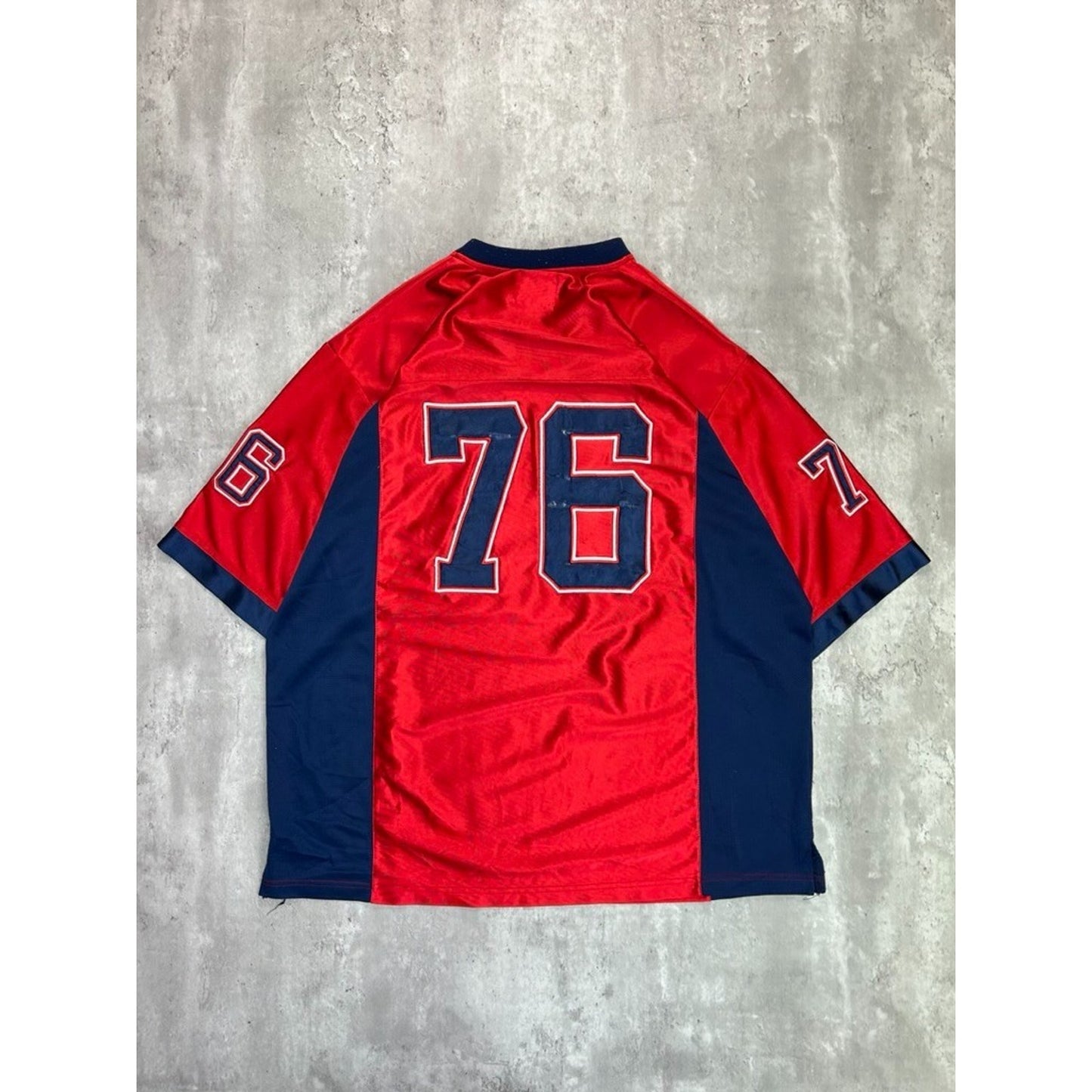 Vintage Budweiser #76 Stitched Beer Promo Football Jersey Size 2XL