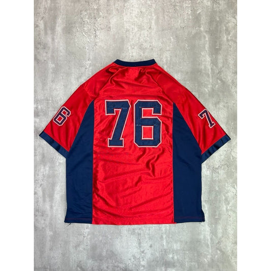 Vintage Budweiser #76 Stitched Beer Promo Football Jersey Size 2XL