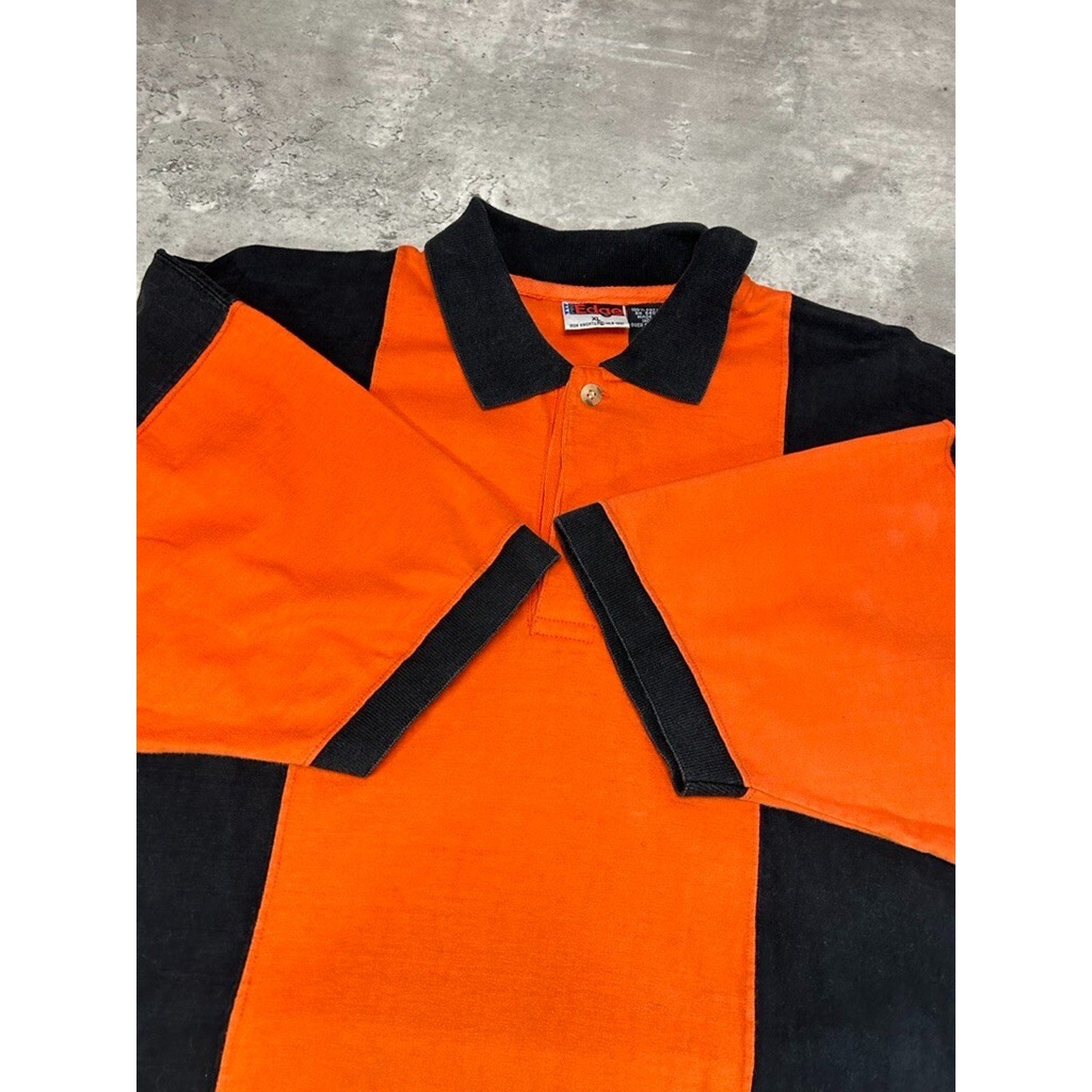 Vintage 1997 Baltimore Orioles MLB Embroidered Logo 3/4 Button Up Shirt Sz XL