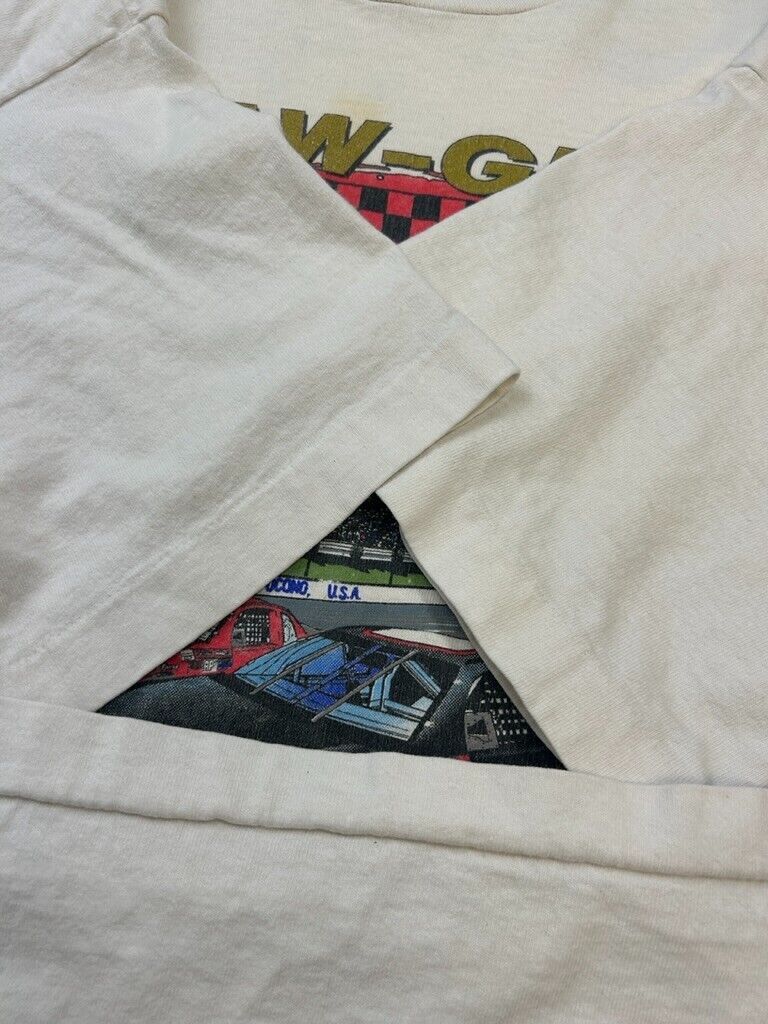 Vintage 1995 UAW-GM Teamwork 500 Pocono Raceway Nascar T-Shirt Size 2XL 90s