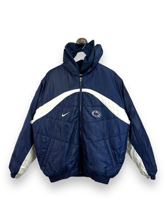 Vintage Penn State Nittany Lions NCAA Nike Team Insulated Jacket Size Small