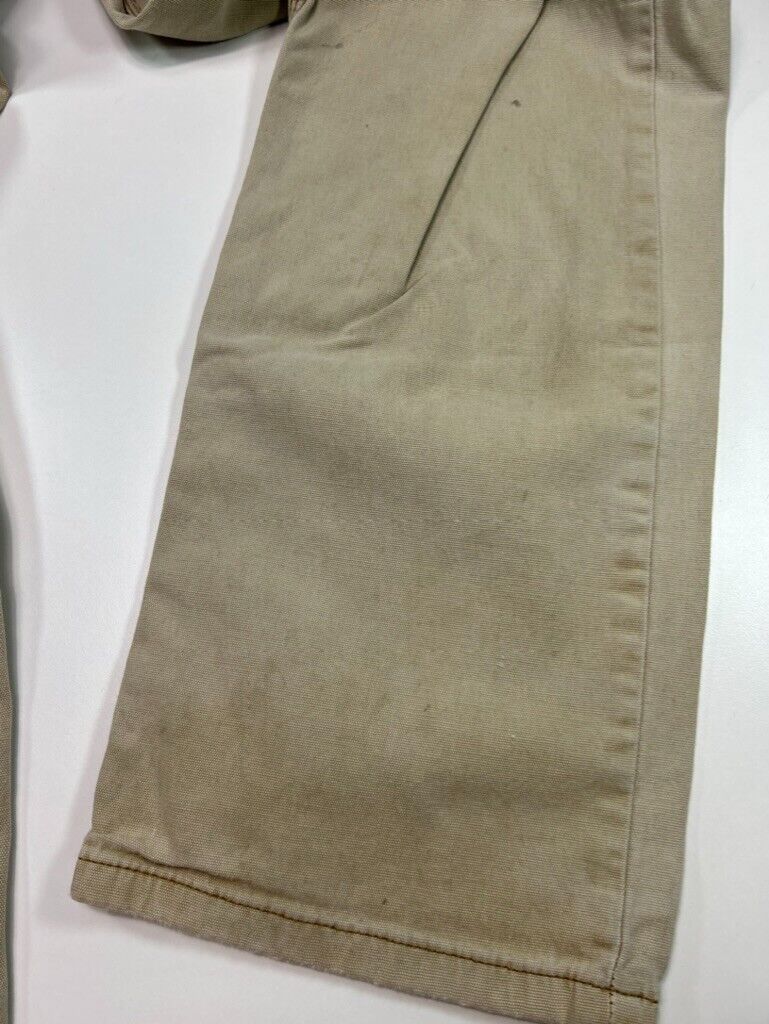 Carhartt Relaxed Fit Canvas Workwear Five Pocket Pants Size 33