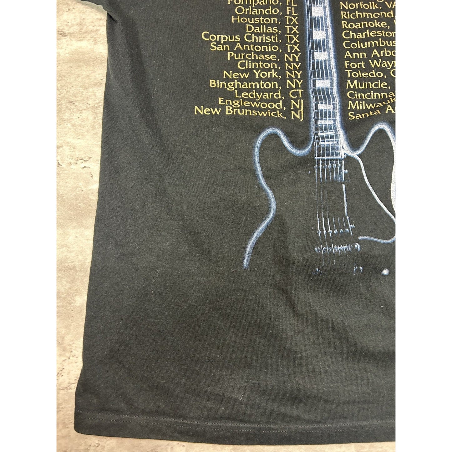 Vintage 1998 B.B. King King Of The Blues Jazz Music Tour Graphic T-Shirt Size XL