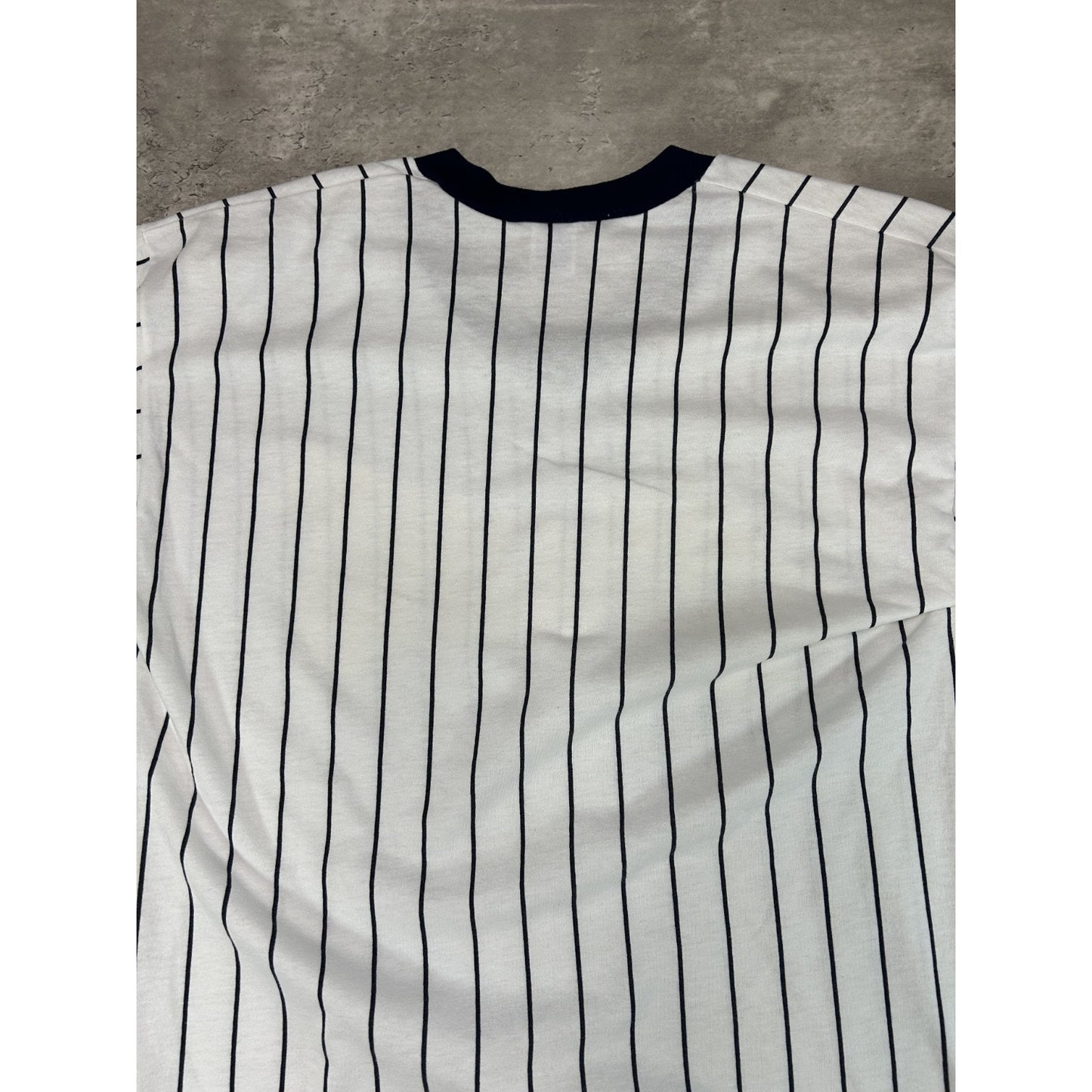 Vintage 1997 Los Angeles Angels MLB Pinstripe Russell Athletic Jersey Sz Medium