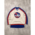Vintage 1970s/80s Winnipeg Jets NHL Stitched Hockey Jersey Size Medium