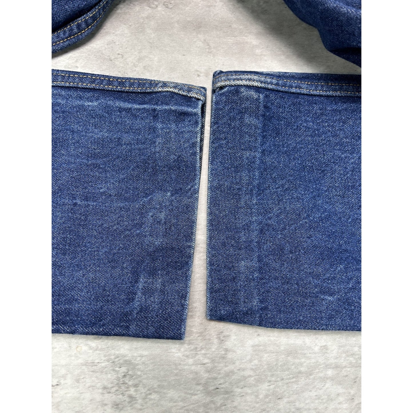 Vintage 90s Levis 505 Red Tab Straight Leg Dark Wash Denim Pants Size 33 Blue