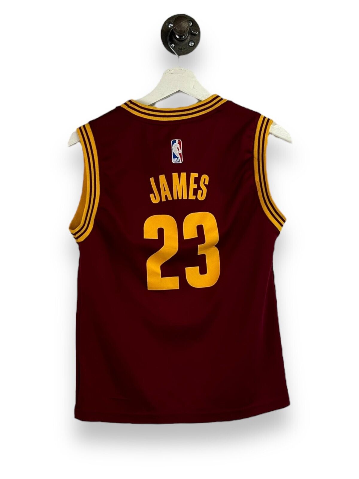 LeBron James Cleveland Cavaliers NBA Adidas Basketball Jersey Size YOUTH Medium