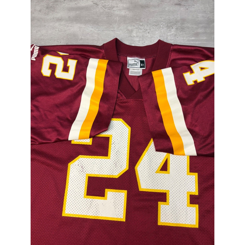 Vintage Champ Bailey #24 Washington Redskins NFL Puma Football Jersey Size XL