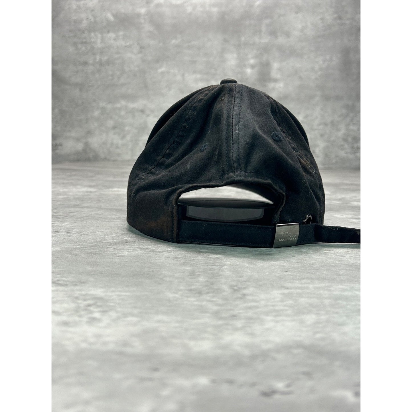 Vintage Jaguar Car Logo Graphic Strapback Hat OSFA