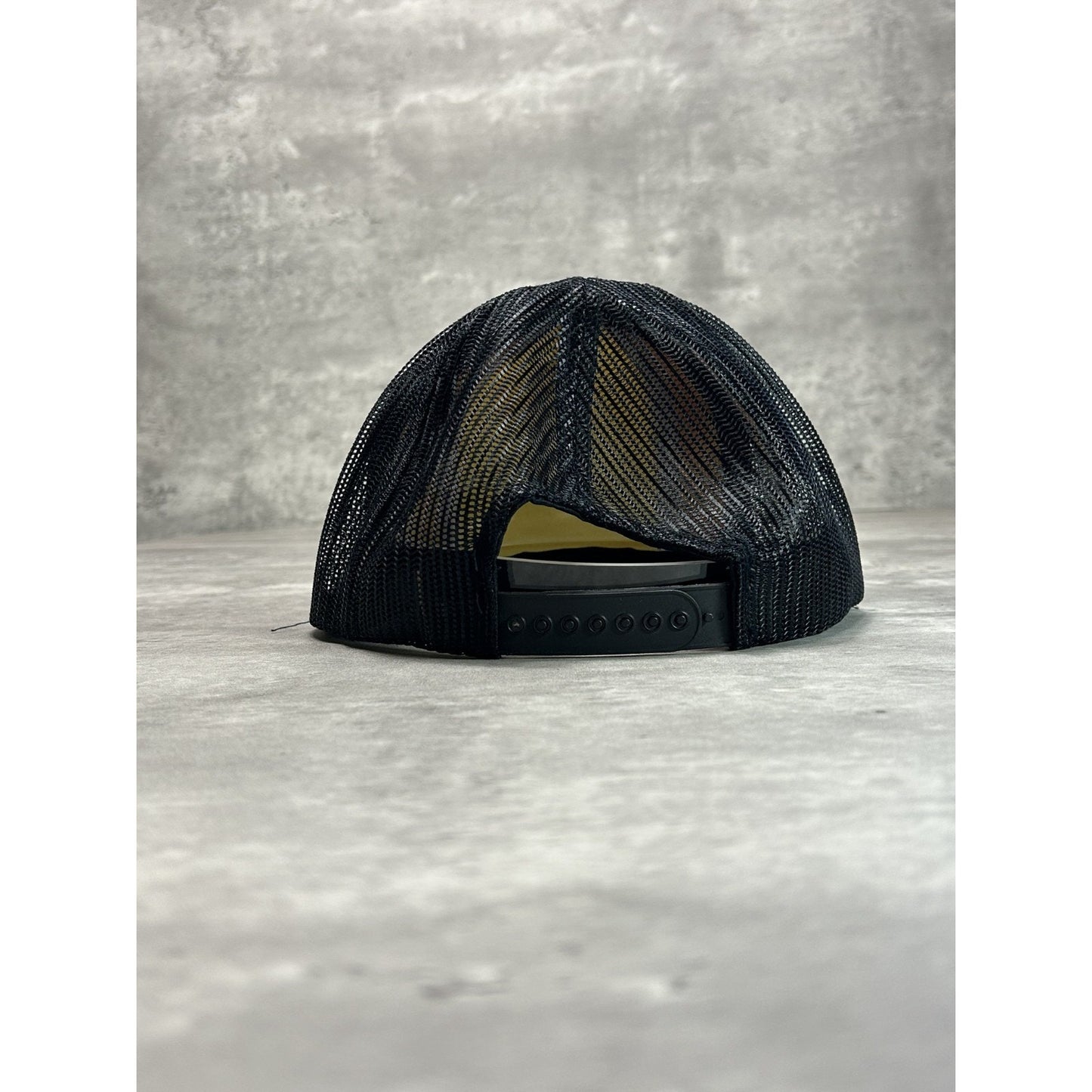 Vintage 80s/90s Samuel Spellout Graphic Trucker Snapback Hat OSFA
