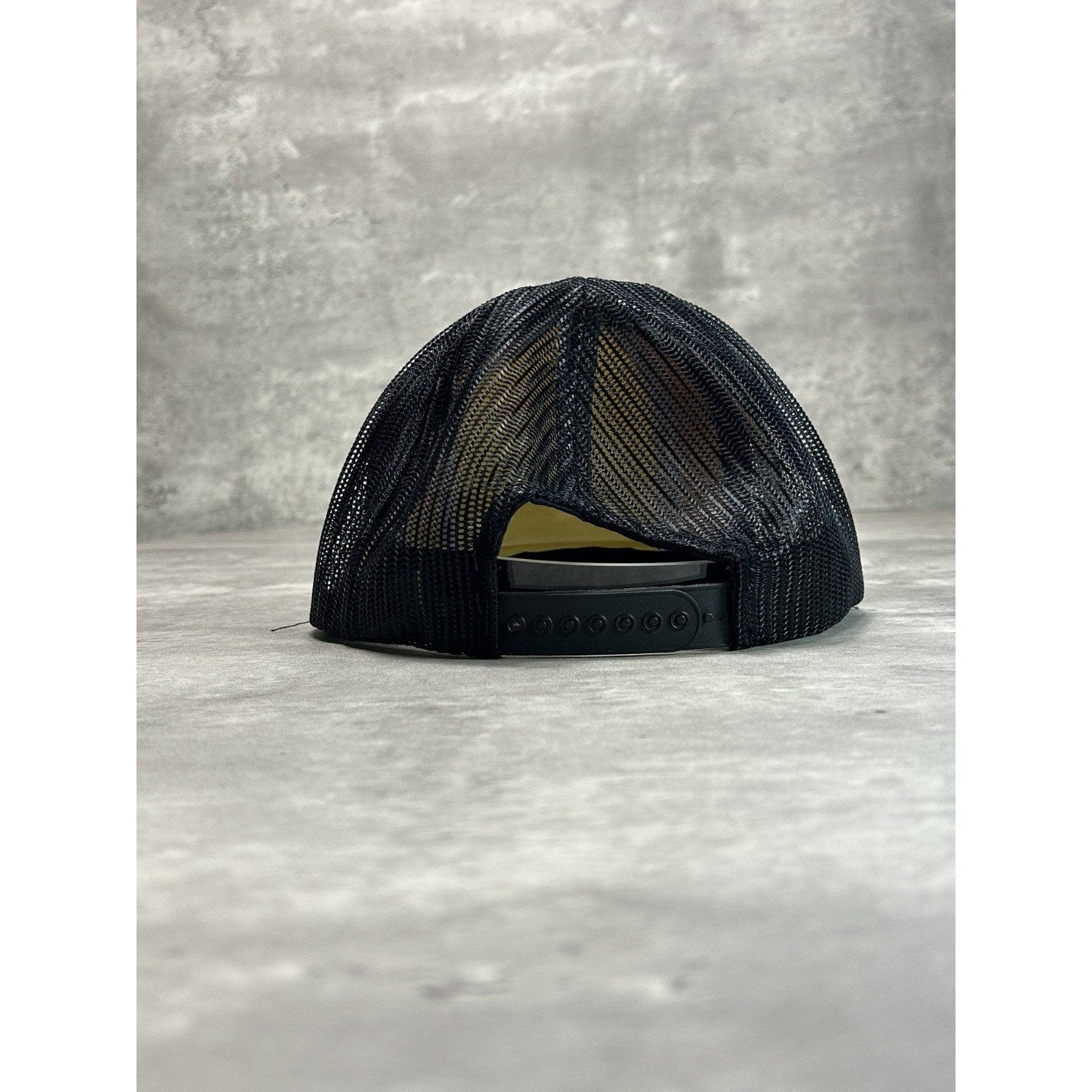 Vintage 80s/90s Samuel Spellout Graphic Trucker Snapback Hat OSFA