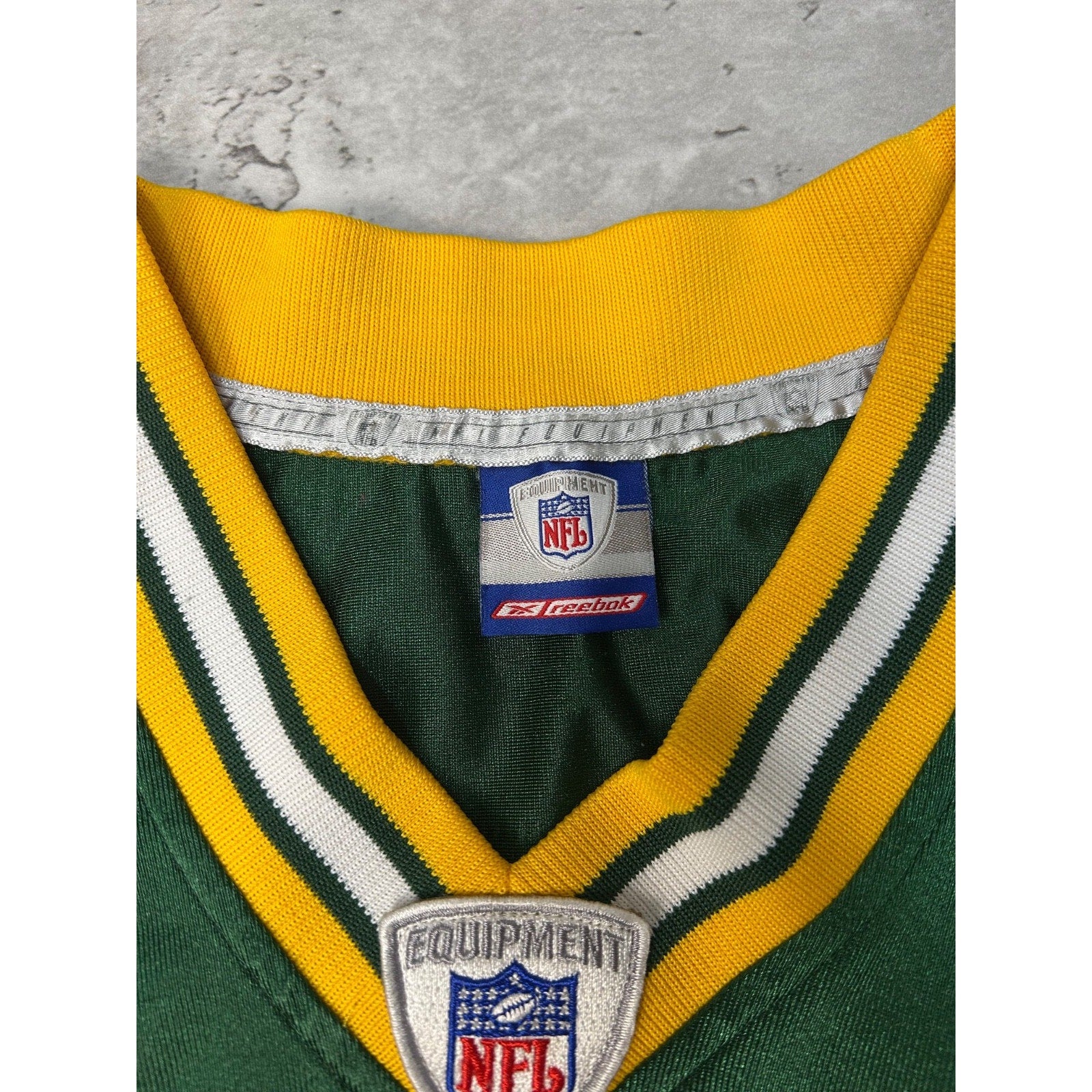 Vintage Ahman Green #20 Green Bay Packers NFL Reebok Jersey Size Large