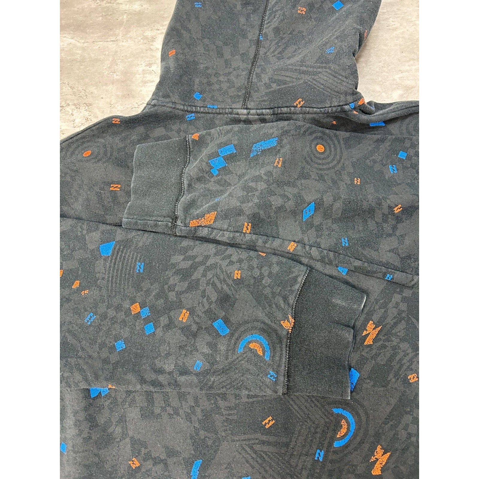 Vintage Y2K Billabong Embroidered Spellout Full Zip Sweatshirt Size XL