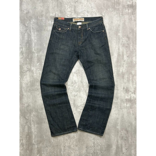 Vintage Y2K Parasuco Dark Wash Denim Straight Fit Pants Size 34