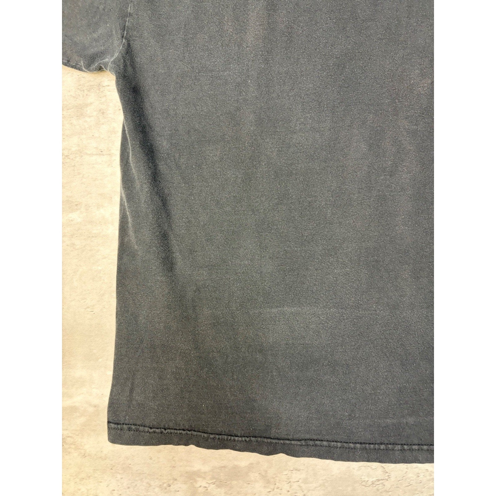 Vintage Harley Davidson Classic Logo Wing Graphic Black T-Shirt Size 3XL