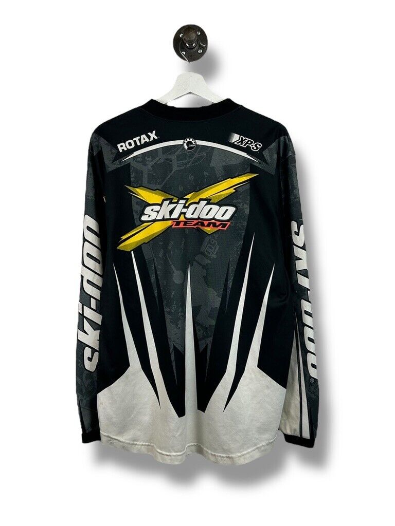 Ski-Doo Team Rotax Light Weight Long Sleeve Motocross Style Jersey Size Medium