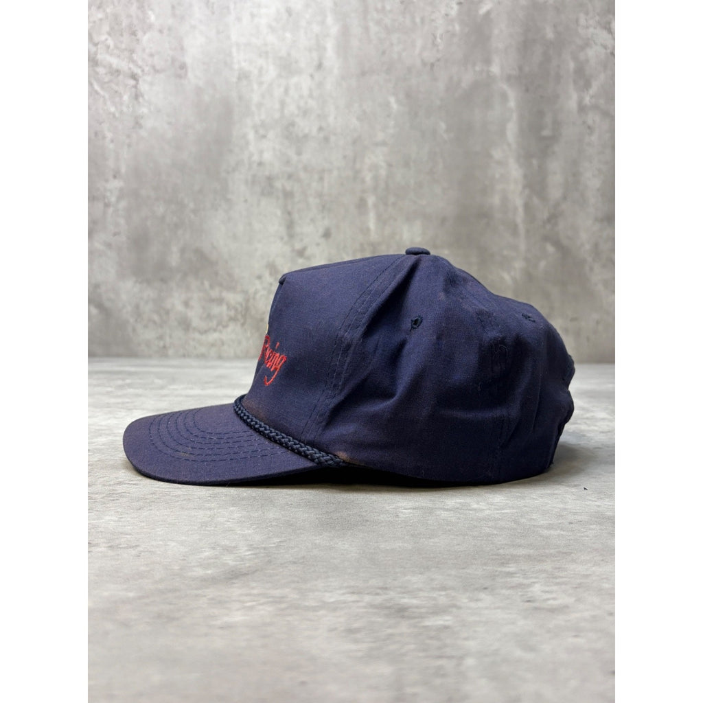 Vintage Cummins Racing Team Embroidered Logo Snapback Hat OSFA