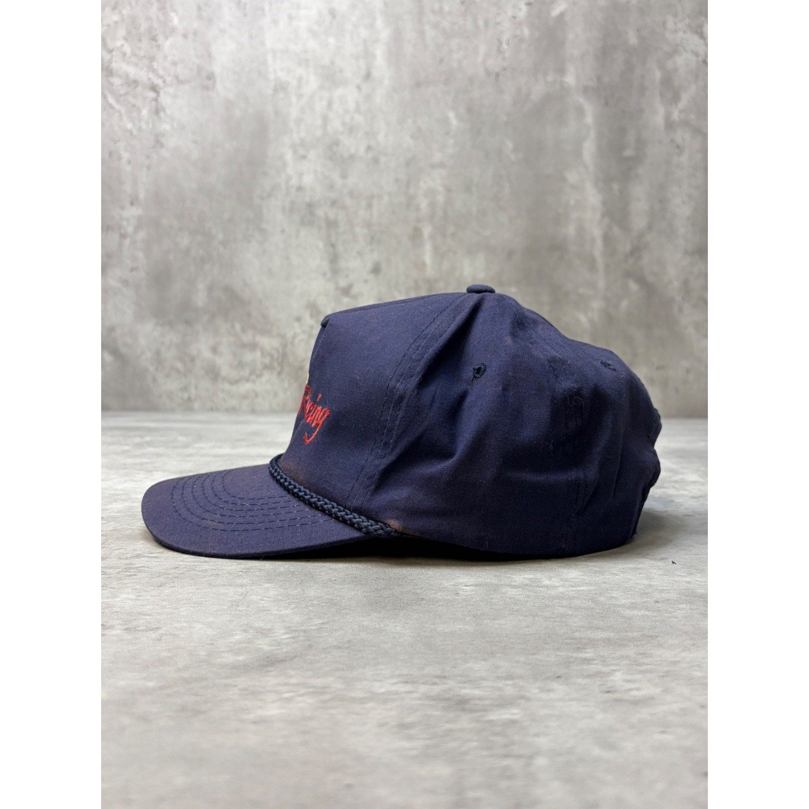 Vintage Cummins Racing Team Embroidered Logo Snapback Hat OSFA