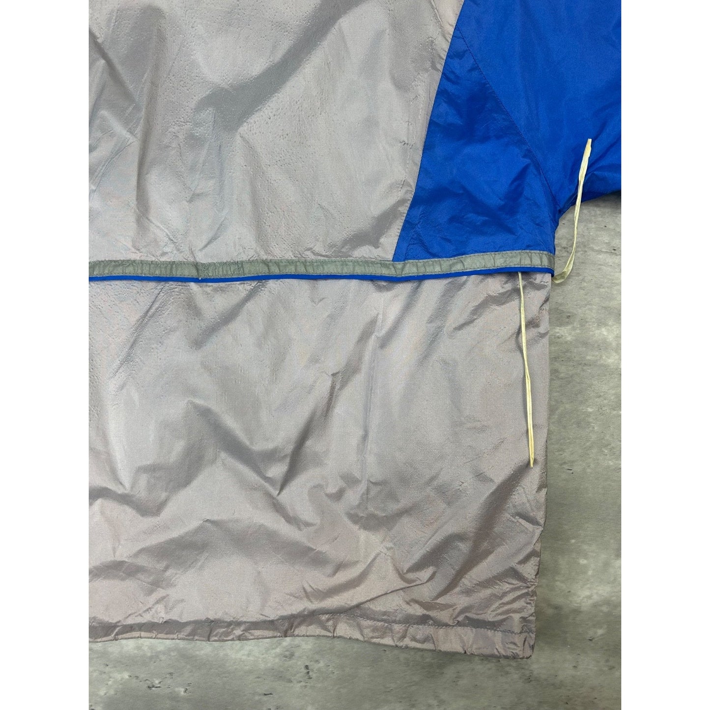 Vintage 80s/90s Nike Two Tone Full Zip Nylon Windbreaker Jacket Size Medium