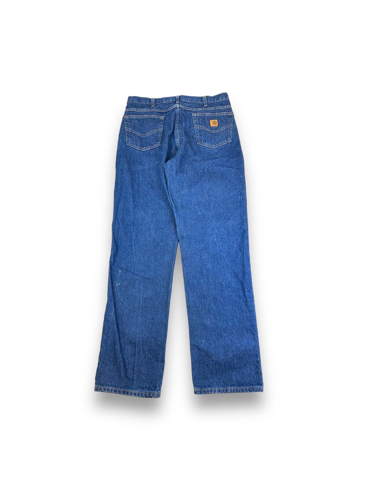 Vintage Carhartt Relaxed Fit Dark Wash Denim Workwear Pants Size 36W