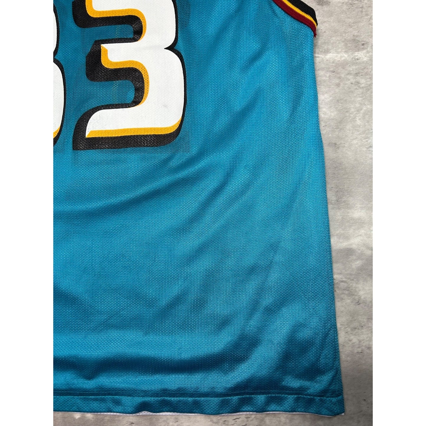 Vintage 90s Grant Hill #33 Detroit Pistons NBA Reversible Champion Jersey Sz XL