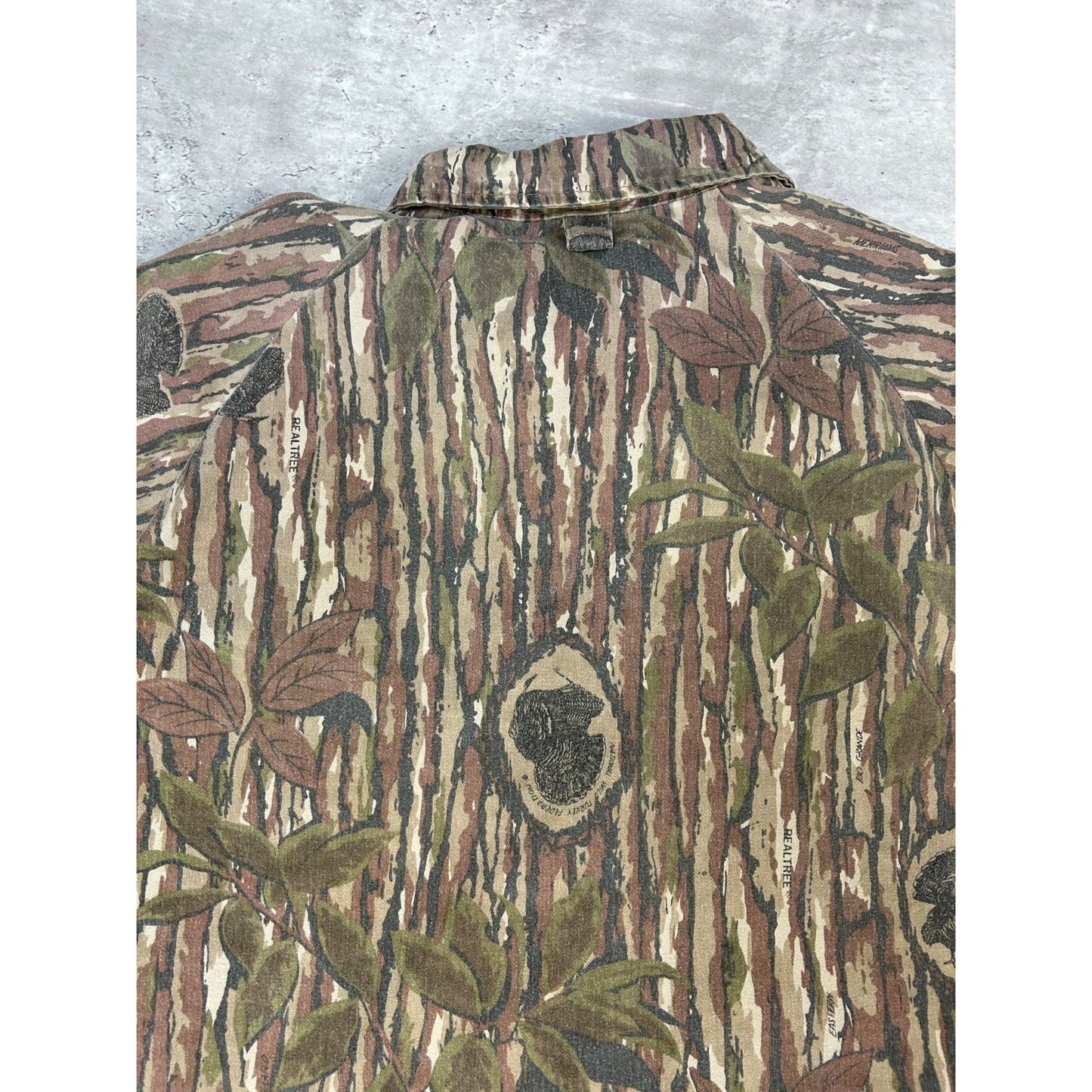 Vintage 80s/90s 10x Realtree Rio Grande Camo Hunting Jacket Size Large
