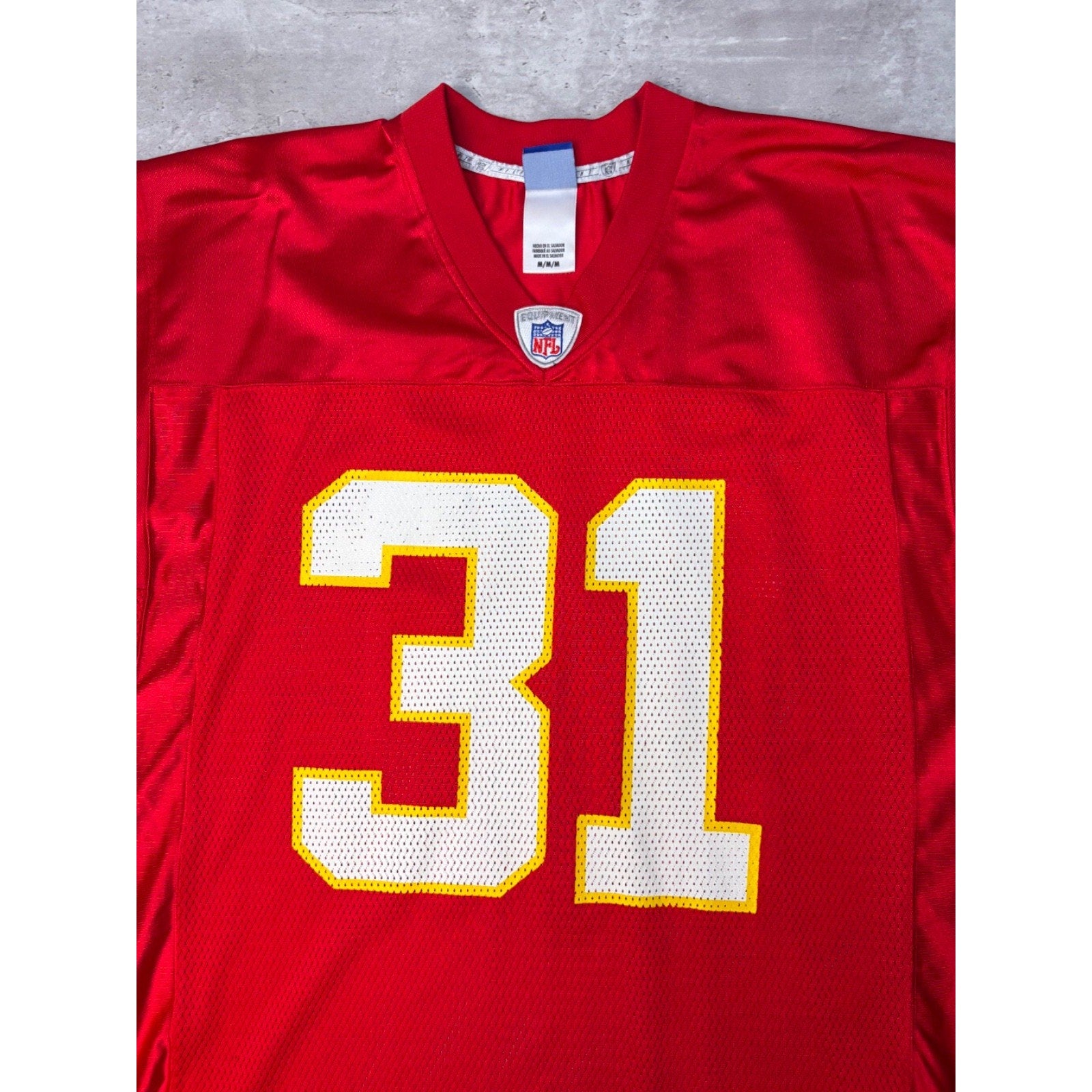 Vintage Priest Holmes #31 Kansas City Chiefs NFL Football Jersey Size Medium