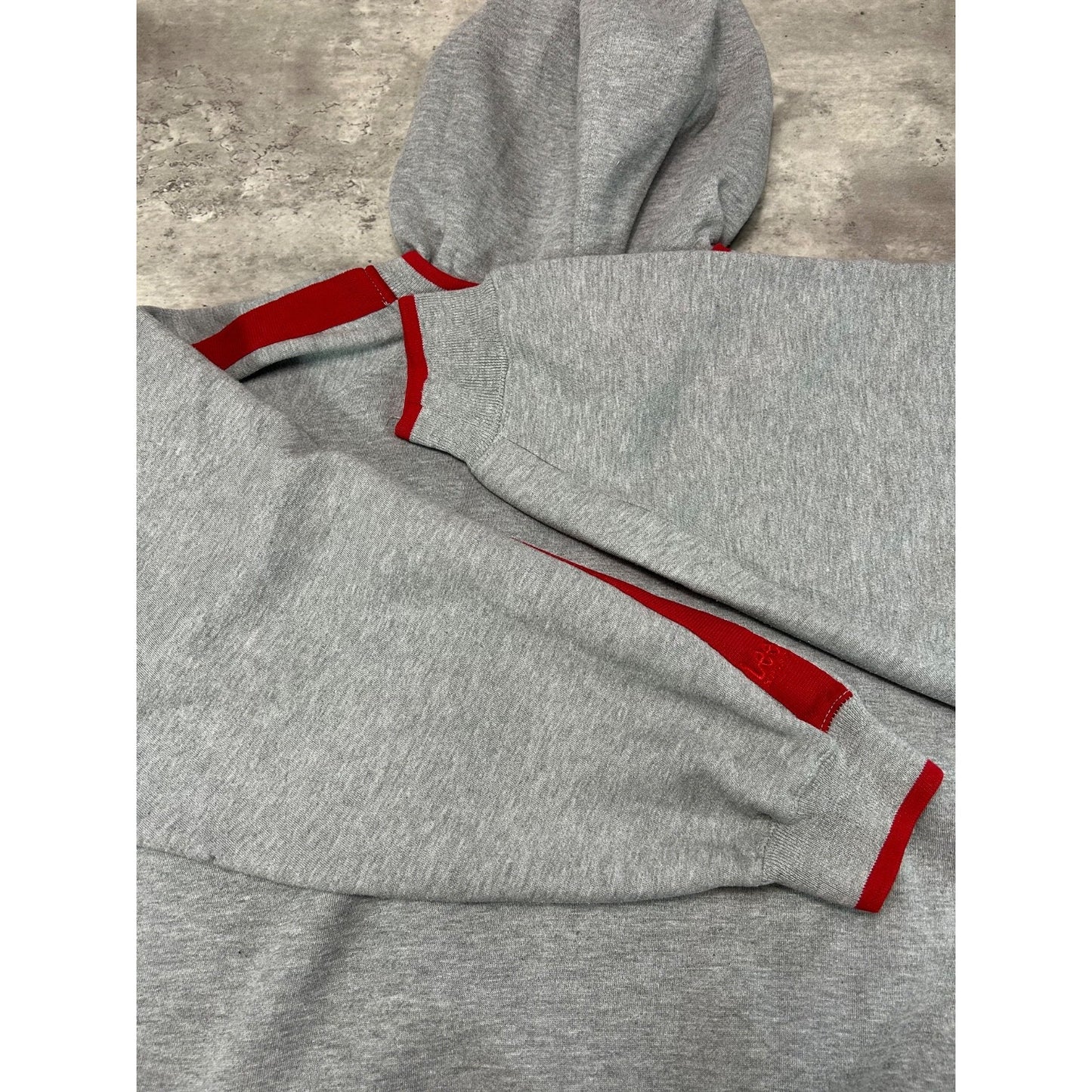 Vintage Detroit Red Wings NHL Embroidered Logo Hooded Sweatshirt Size XL