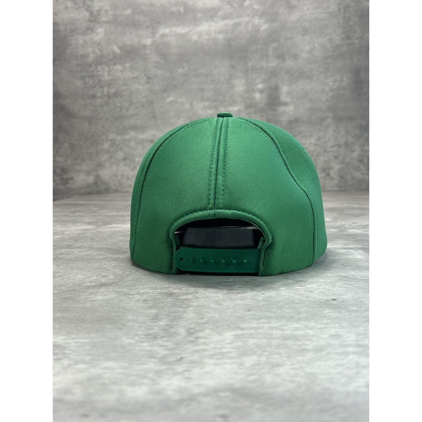 Vintage 80s/90s Classic Blank Snapback Hat OSFA Green