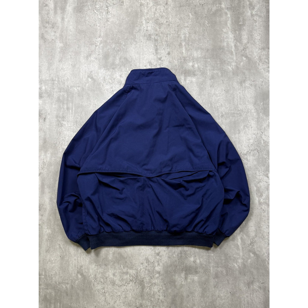 Vintage 90s Eddie Bauer Full Zip Navy Blue Bomber Jacket Size XL