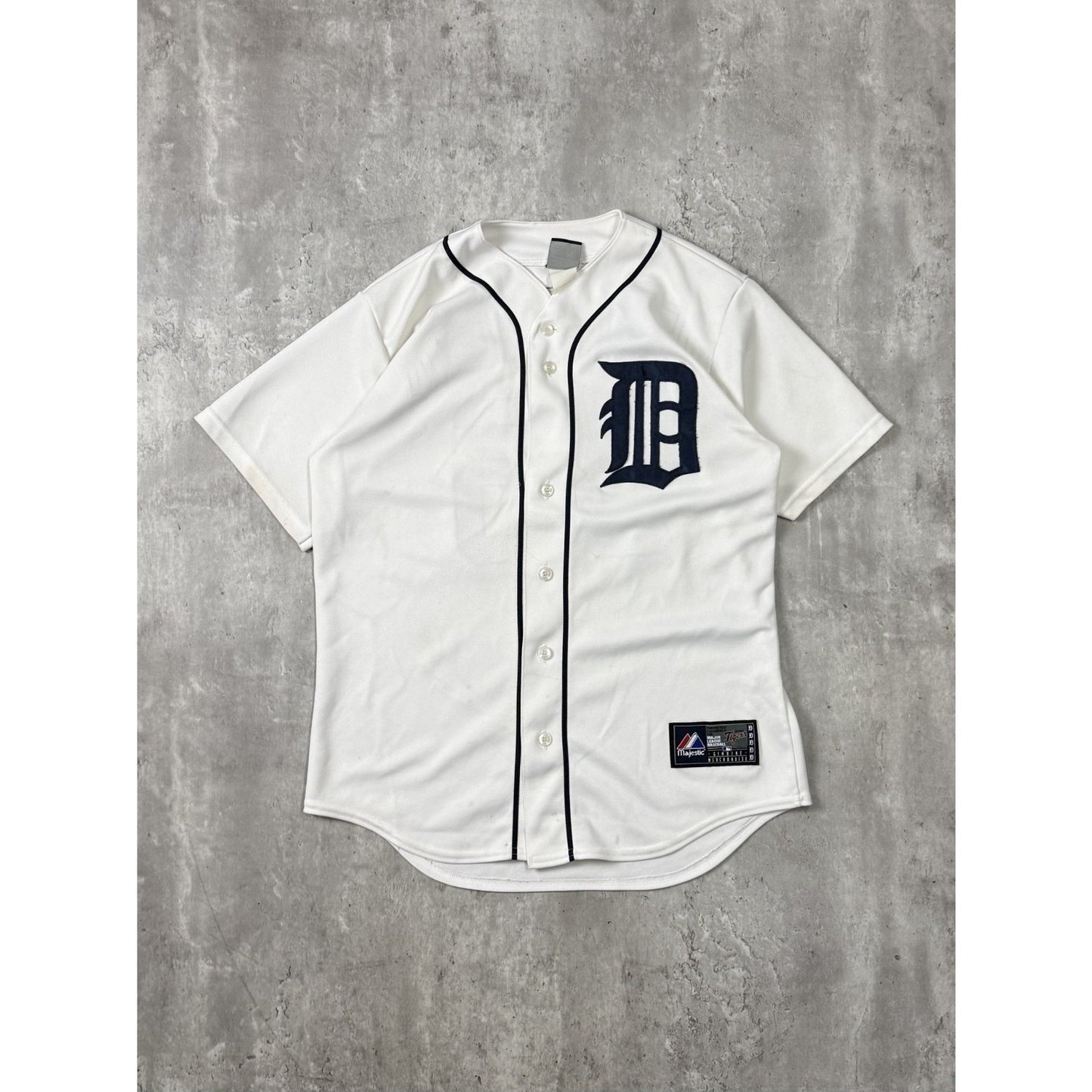 Vintage Justin Verlander #35 Detroit Tigers MLB Majestic Baseball Jersey Large
