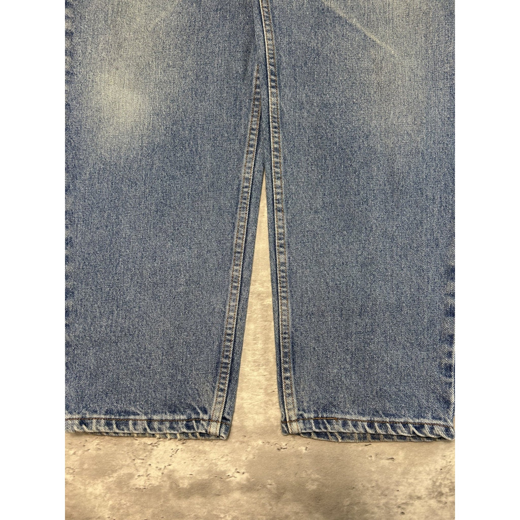 Vintage 90s Levis 550 Red Tab Light Wash Denim Pants Size 36 Blue