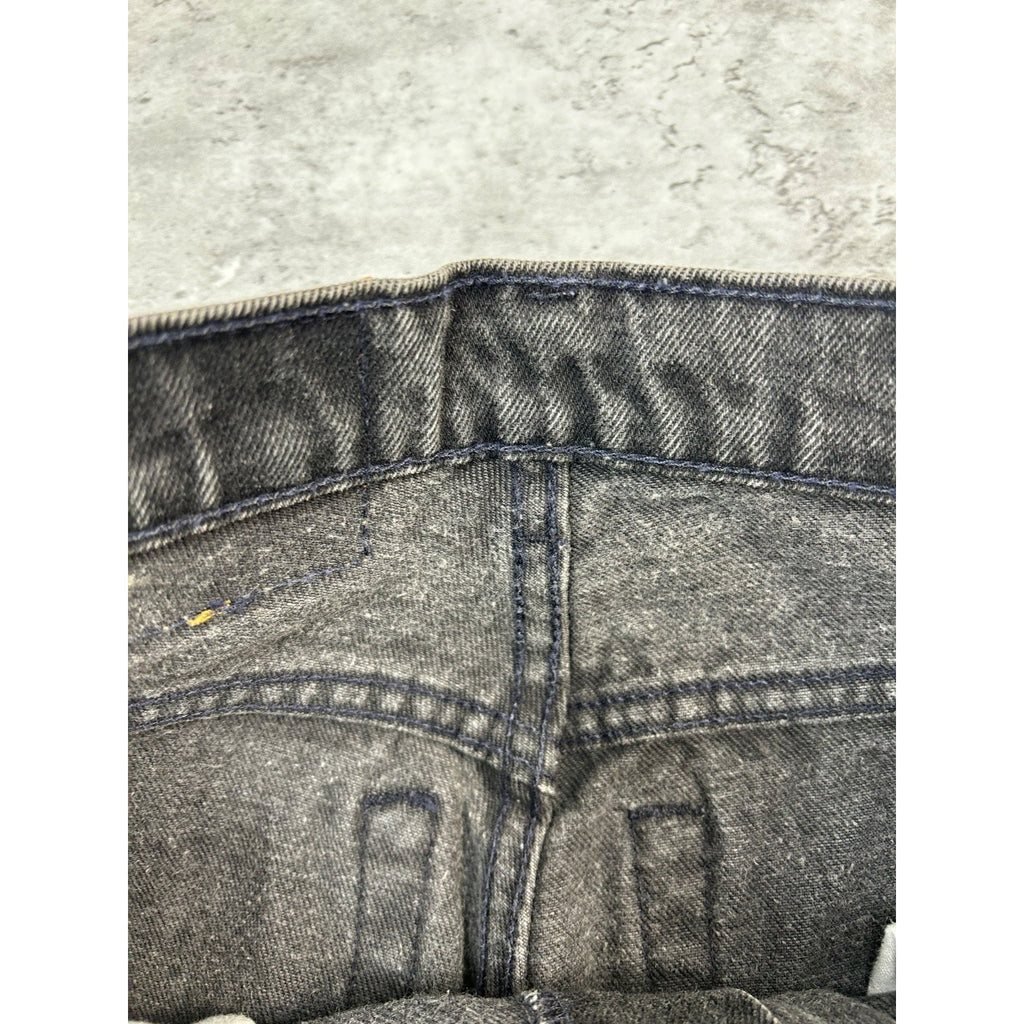 Vintage 90s Levis 550 Red Tab Relaxed Fit Black Denim Pants Size 28