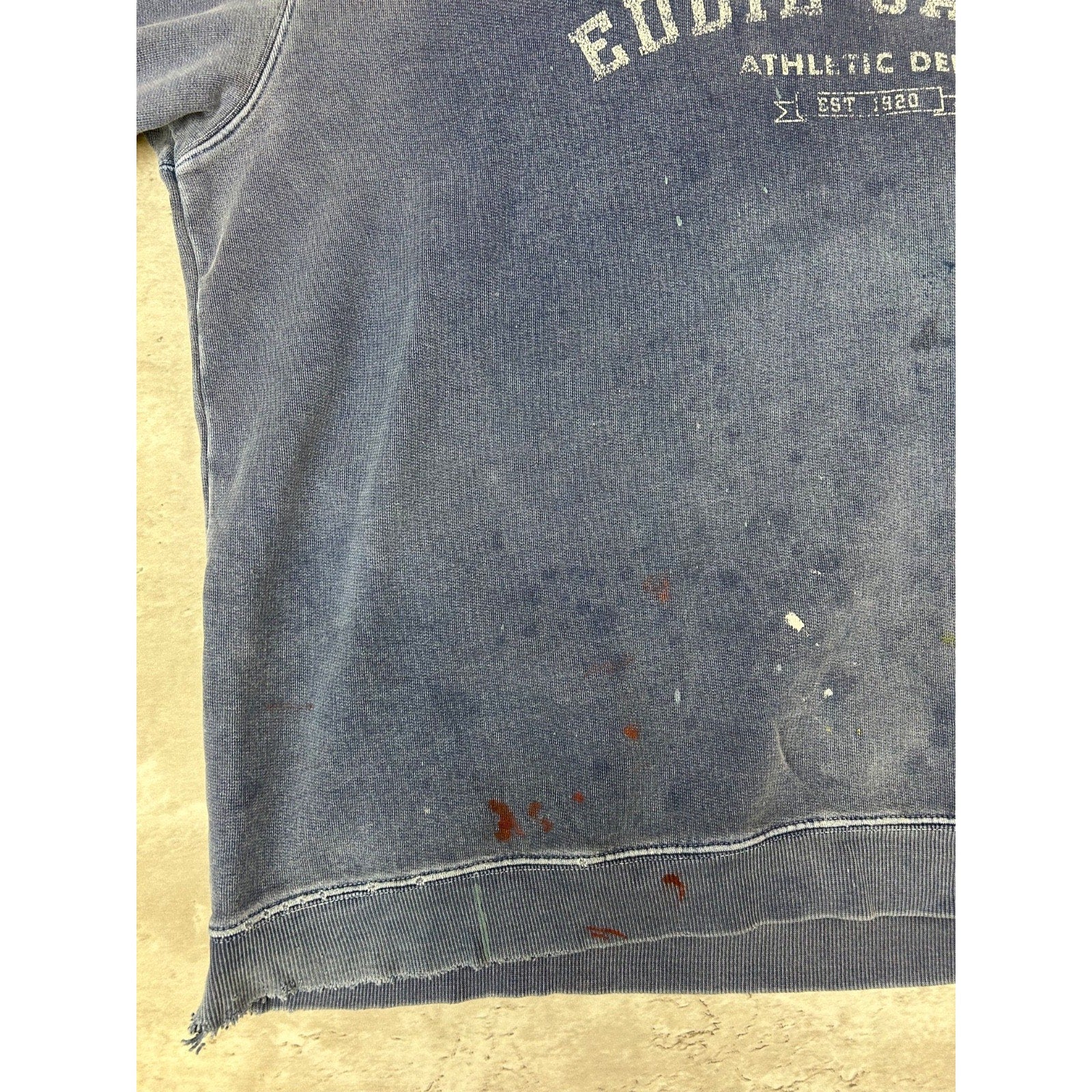 Vintage Eddie Bauer Athletic Dept. Graphic Spellout Sweatshirt Size 2XL