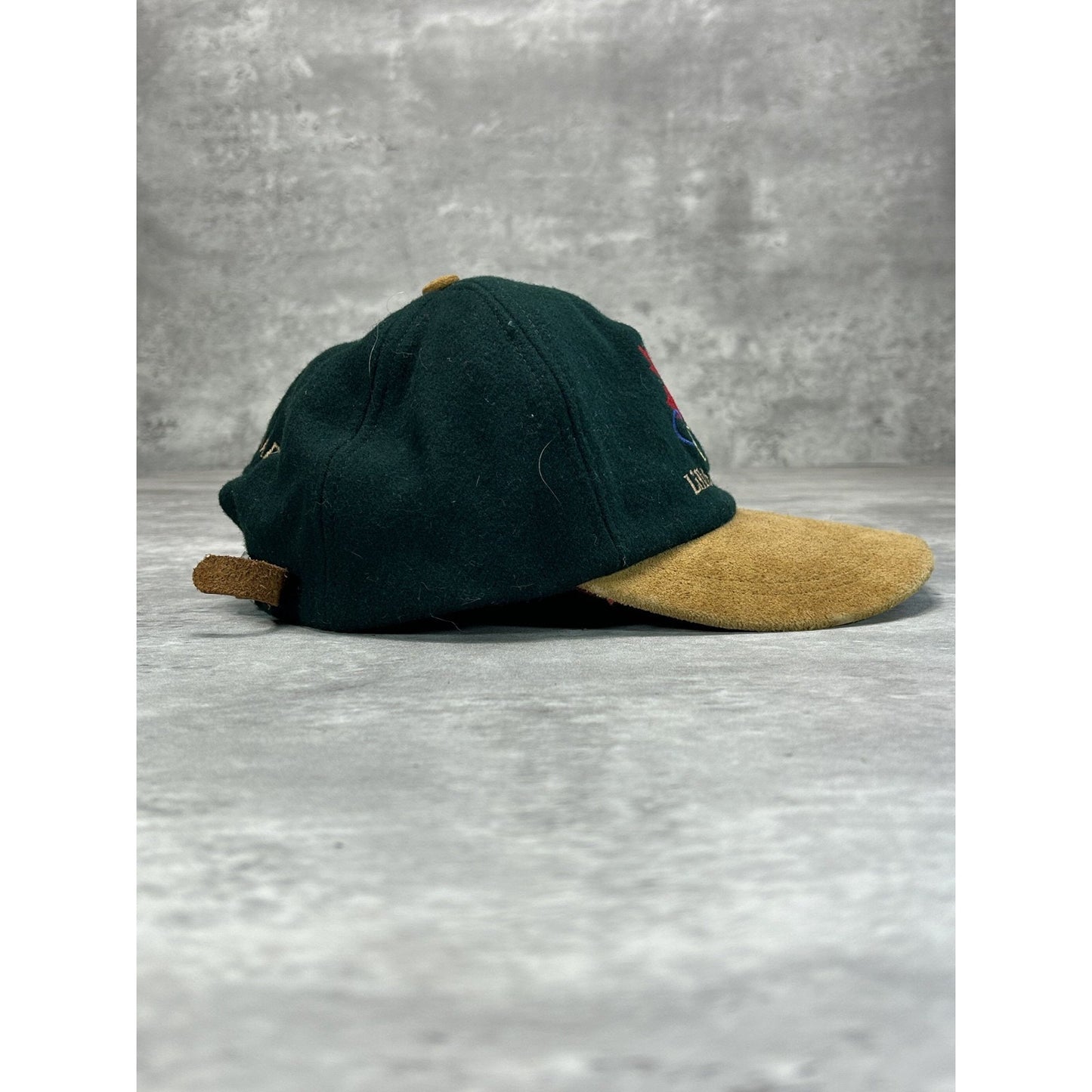 Vintage 1994 Lillehammer Canada Olympics Embroidered Logo Strapback Hat OSFA