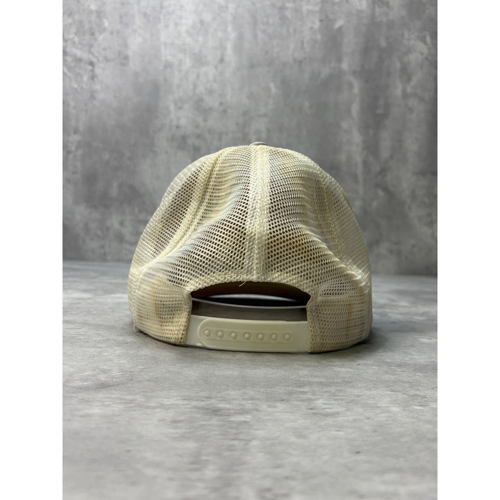 Vintage 80s/90s Speckled Perch Animal Graphic Trucker Snapback Hat OSFA