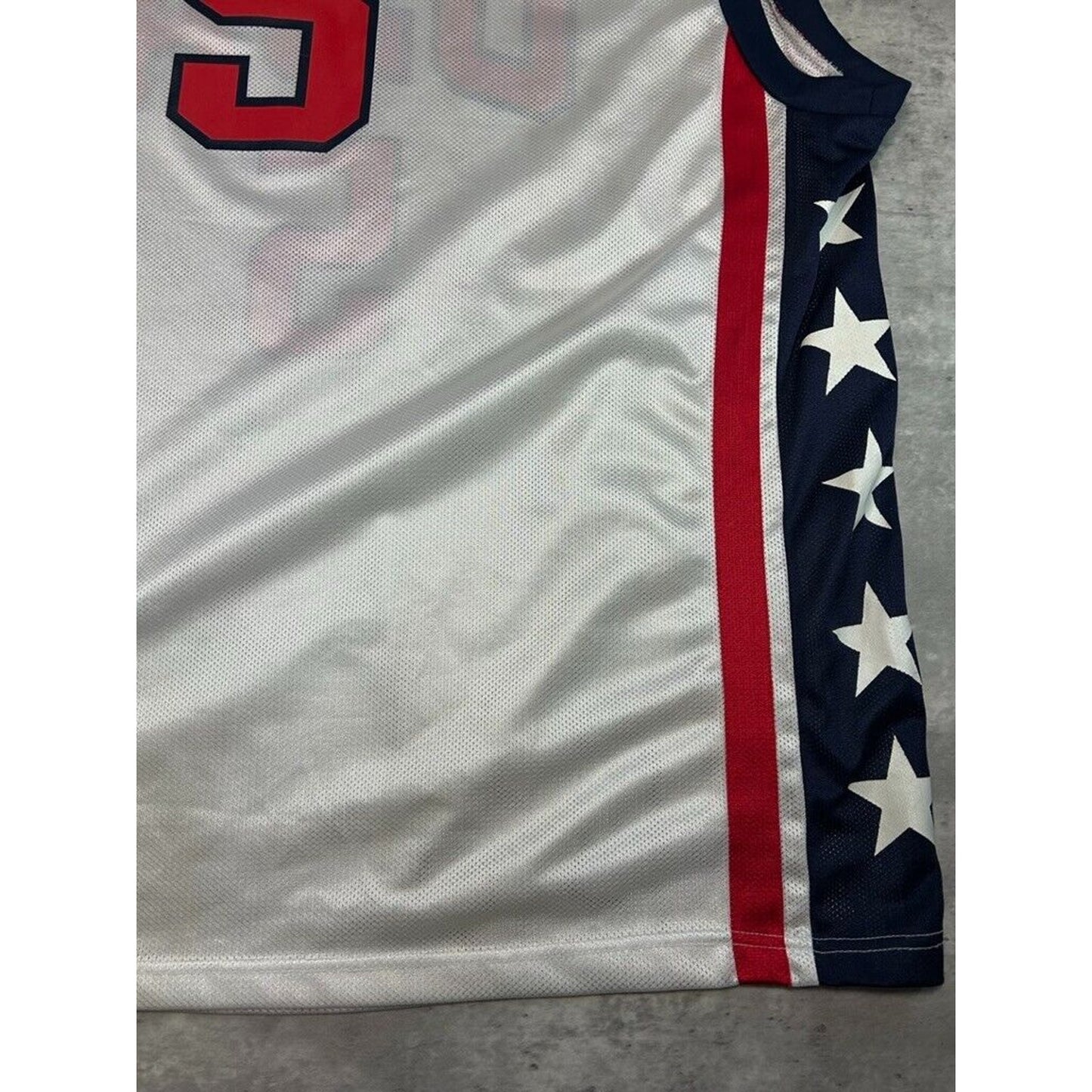 Vintage Jason Kidd #5 USA Olympics Dream Team Reebok Basketball Jersey Size 2XL