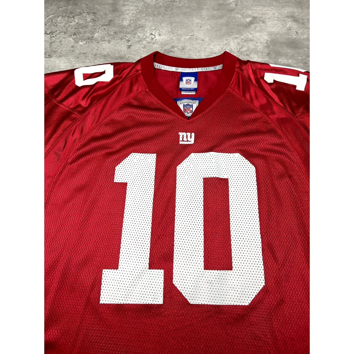 Eli Manning #10 New York Giants NFL Reebok Equipment Jersey Size XL