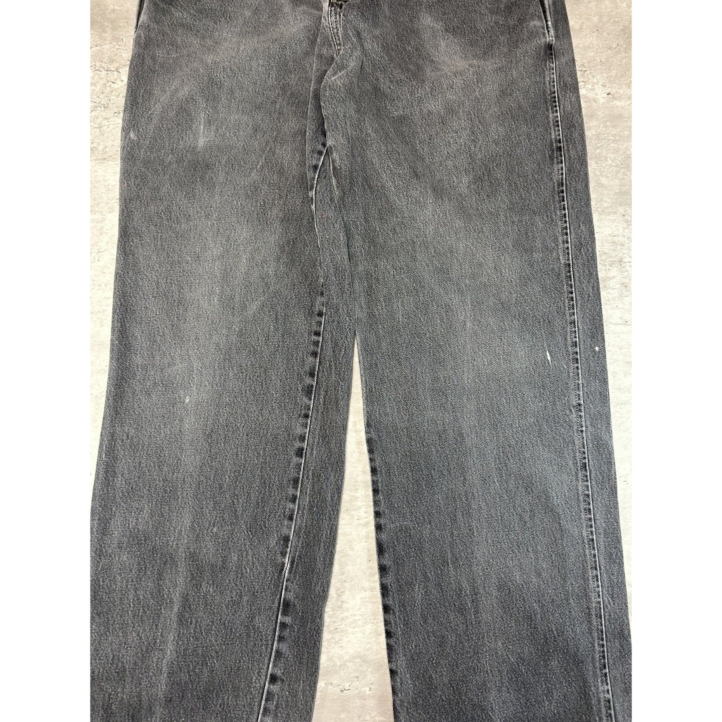 Vintage Marithe Francois Girbaud MF+G Baggy Fit Black Denim Pants Size 39
