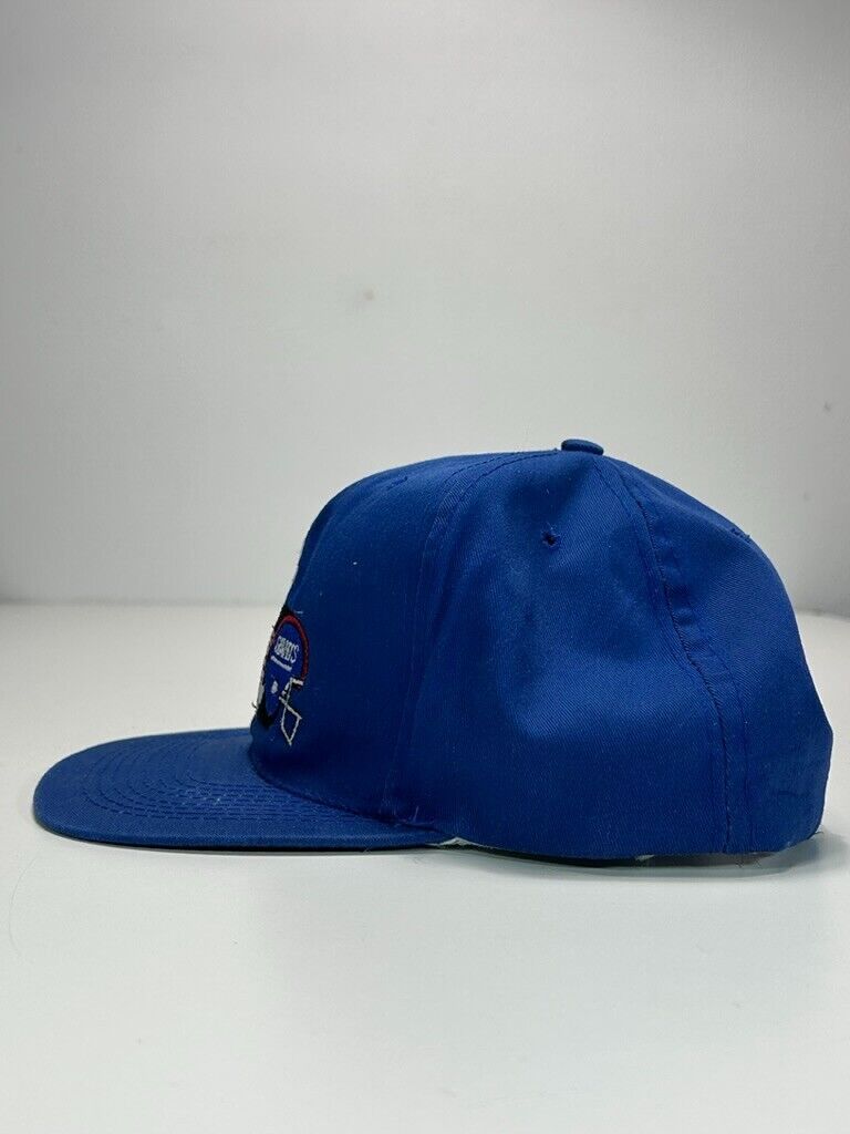 Vintage New York Giants NFL Embroidered Player Helmet Snapback Hat OSFA Blue