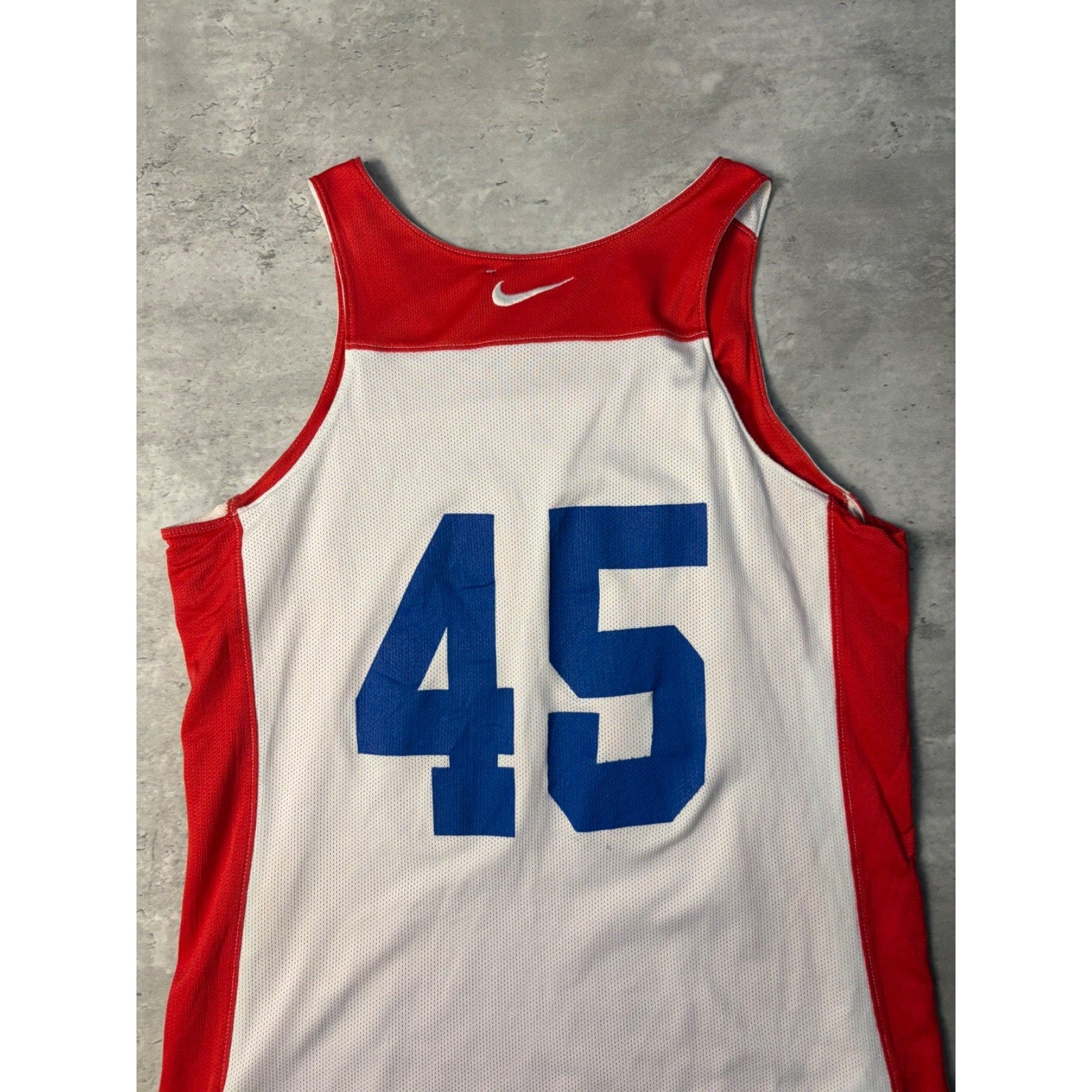 Vintage Park #45 Nike Reversible Basketball Jersey Size Large YOUTH