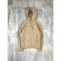 Nike Embroidered Logo Hooded Sweatshirt Size XS Beige