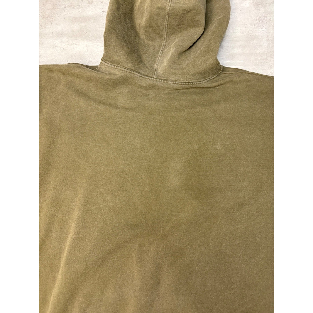 Vintage Budweiser Camo Spellout Graphic Hooded Sweatshirt Size XL
