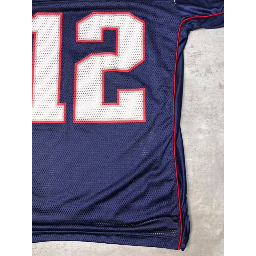 Vintage #12 Tom Brady New England Patriots NFL Reebok Football Jersey Sz Medium
