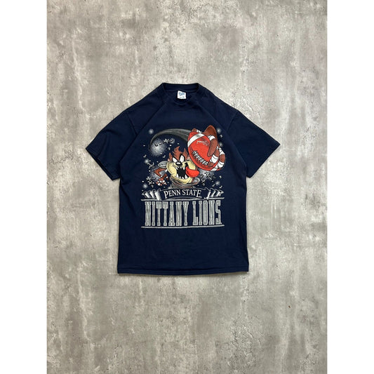 Vintage 1995 Penn State Nittany Lions NCAA Looney Tunes Taz T-Shirt Size Medium